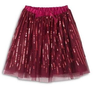 Peek Girls' Clementine Embellished Mesh Tutu Skirt! NWT